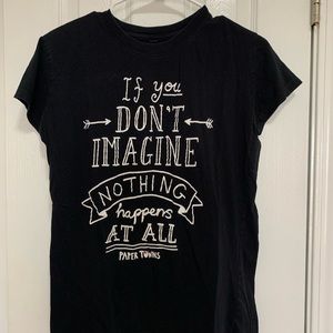 Paper Towns John Green tee